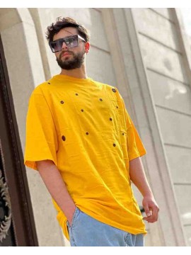 تی شرت یقه گرد نخی کد 931